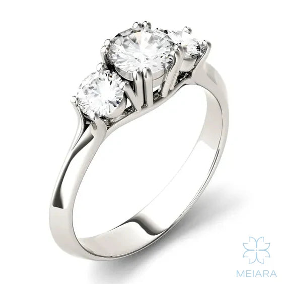 Eve Round Brilliant Classic Engagement Ring