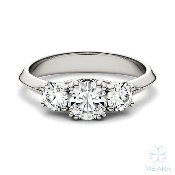 Eve Round Brilliant Classic Engagement Ring