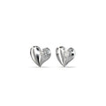 Eve Heart Radiance Stud Earrings