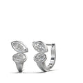 Eve Marquise Radiance Hoop Earrings