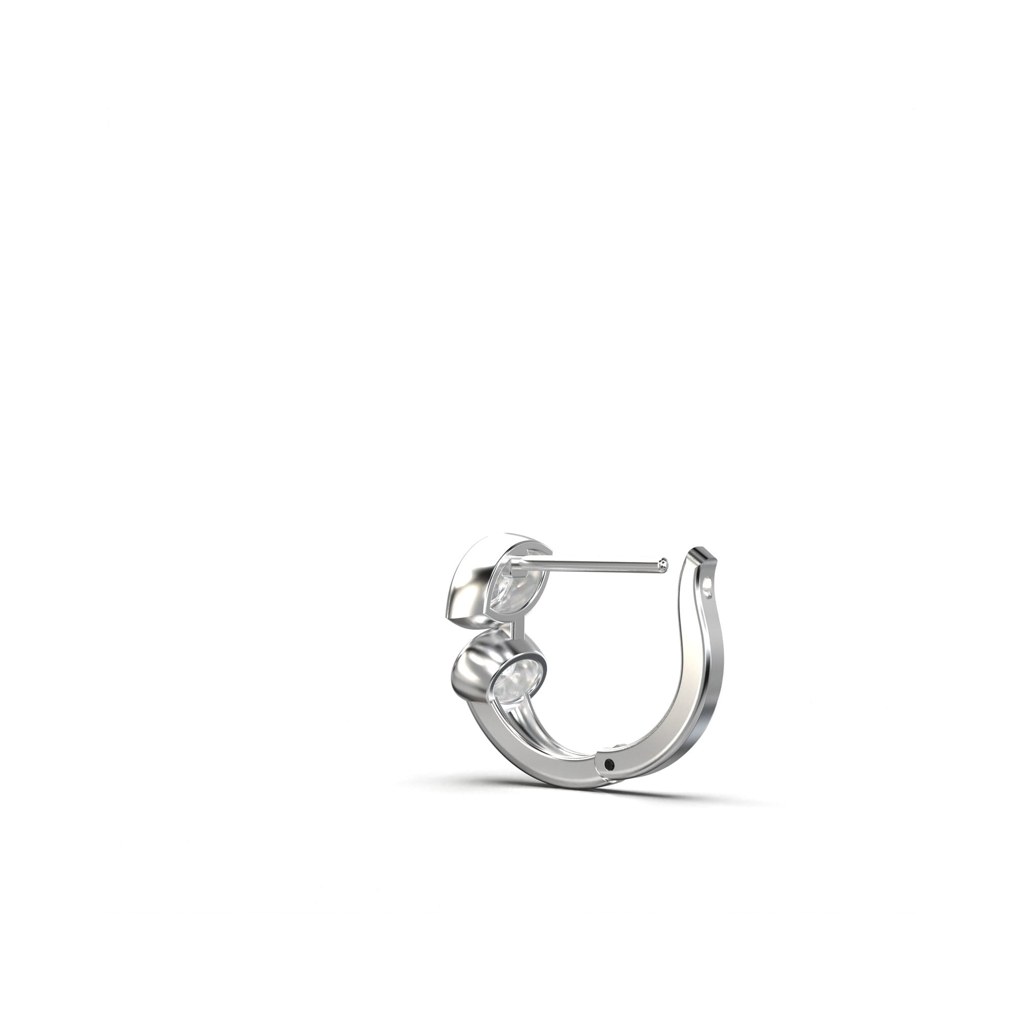 Eve Marquise Radiance Hoop Earrings