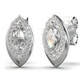 Eve Marquise Shimmer Stud Earrings
