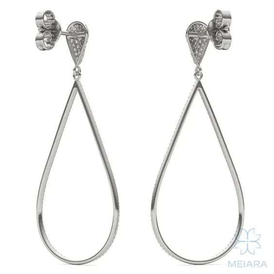 Teardrop Aria Drop Earrings - view 5