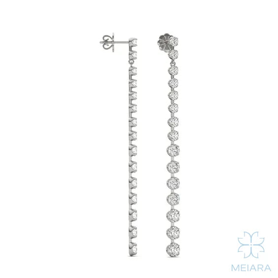 Penelope Teardrop Drop Earrings - view 2