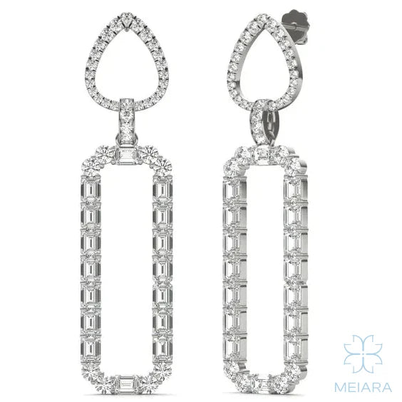 Evangeline Glow Drop Earrings - view 3