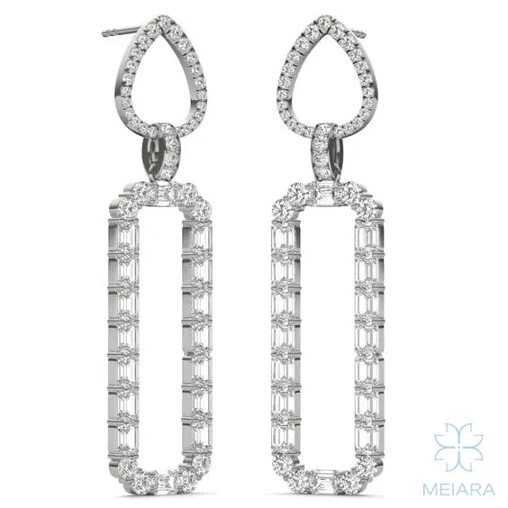 Evangeline Glow Drop Earrings - view 4