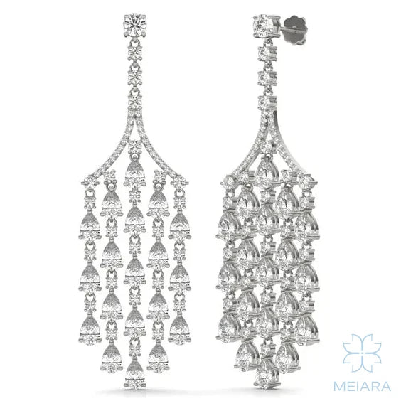 Colette Chandelier Drop Earrings - view 3