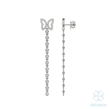 Butterfly Glow Drop Earrings - view 1