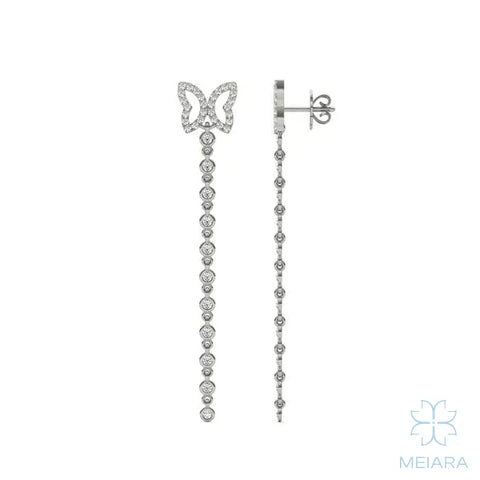 Lume Butterfly Glow Drop Earrings