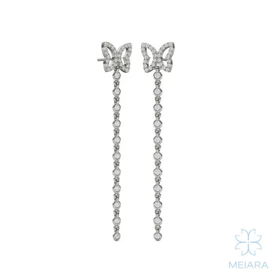 Butterfly Glow Drop Earrings - view 4