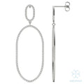 Aria Ellipse Aria Drop Earrings