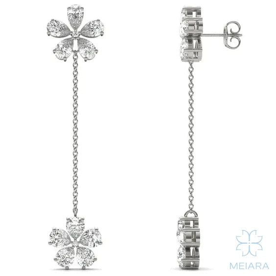 Viola Couture Drop Earrings - view 1
