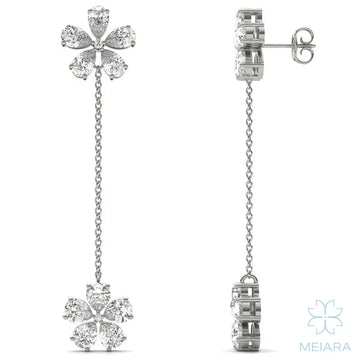 Viola Couture Drop Earrings - view 1
