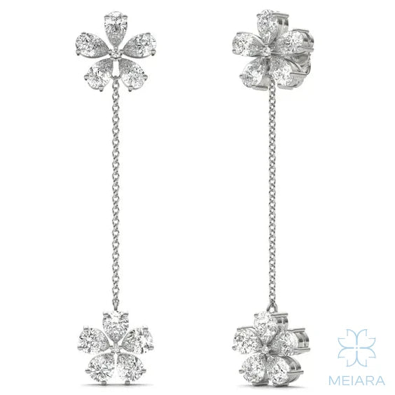 Viola Couture Drop Earrings - view 3