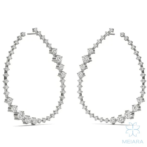 Eve Rolling Bypass Earrings
