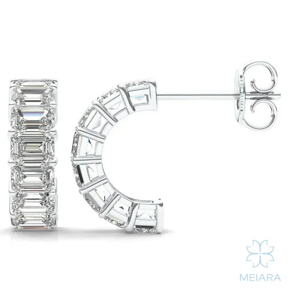 Esmeralda Huggie Hoop Earrings - view 1