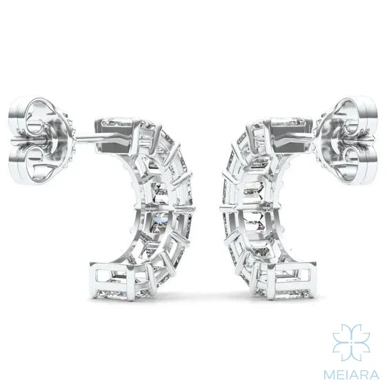 Esmeralda Huggie Hoop Earrings - view 5