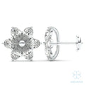 Iris Fleur Bloom Stud Earrings