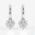Eve Heart Cut Elara Dangler Earrings