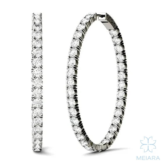 Eve Ellipse Hoop Earrings