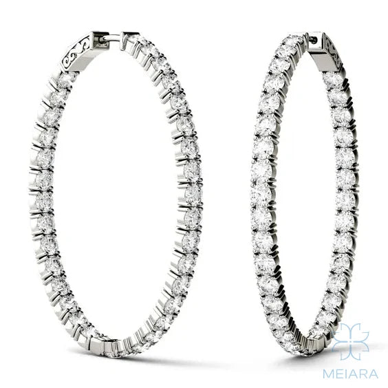 Eve Ellipse Hoop Earrings