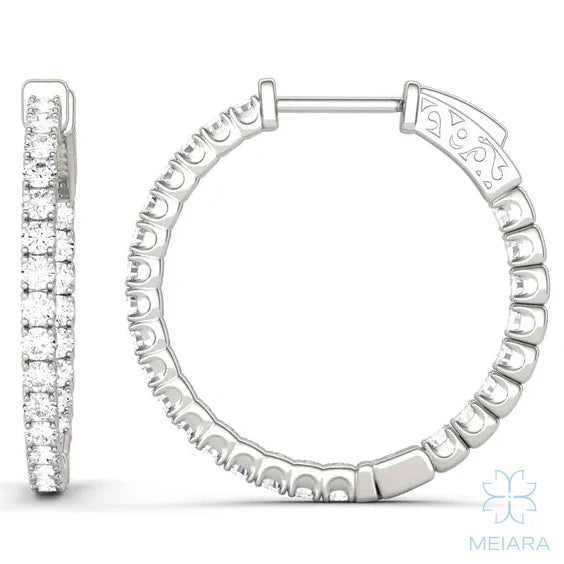 Eve Inside Out Classic Hoop Earrings