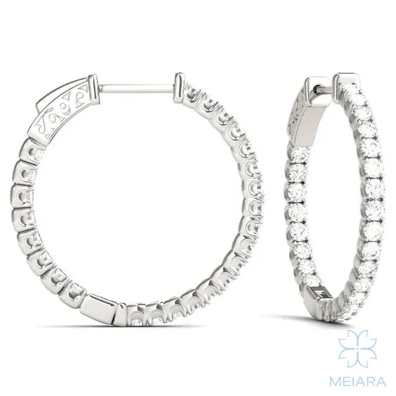 Eve Inside Out Classic Hoop Earrings