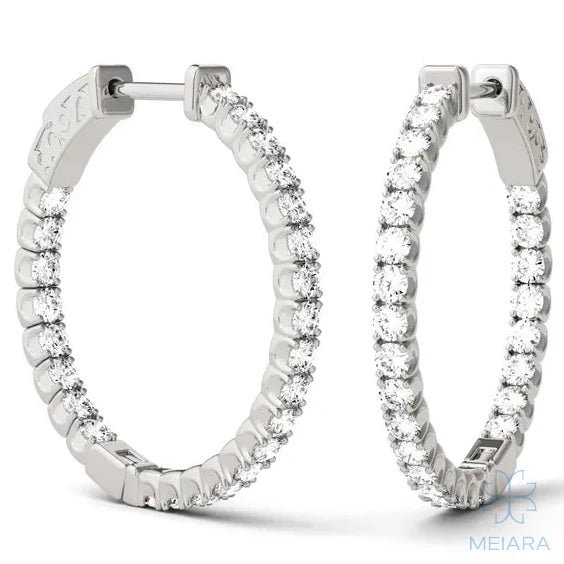 Eve Inside Out Classic Hoop Earrings