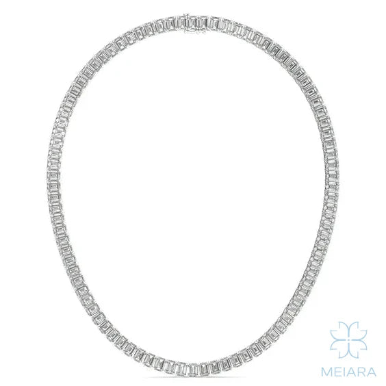 Emerald Couture 18" Tennis Necklace - view 1