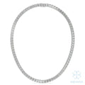 Eve Emerald 18" Tennis Necklace