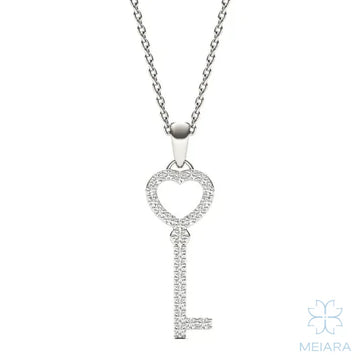 Key to My Heart Pendant - view 1