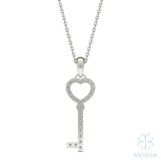 Key to My Heart Pendant - view 3