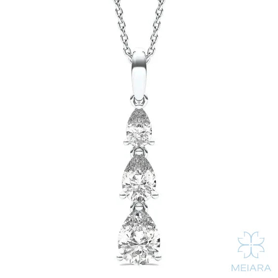 Pear Cascade Pendant - view 1