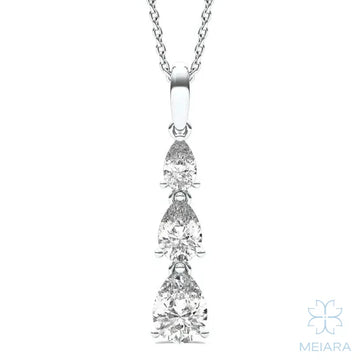 Pear Cascade Pendant - view 1