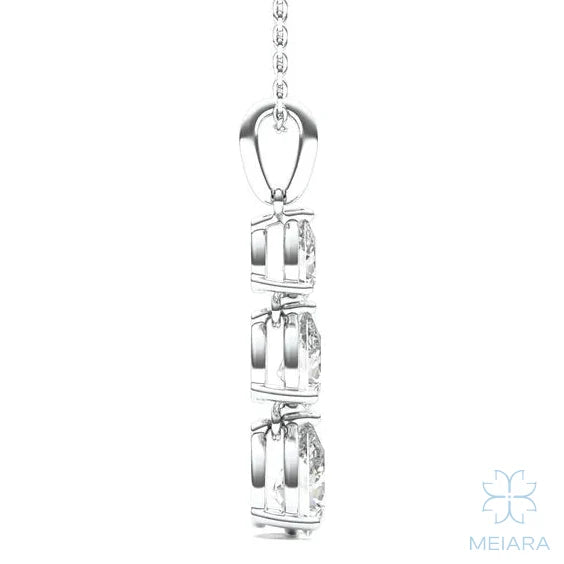 Pear Cascade Pendant - view 2