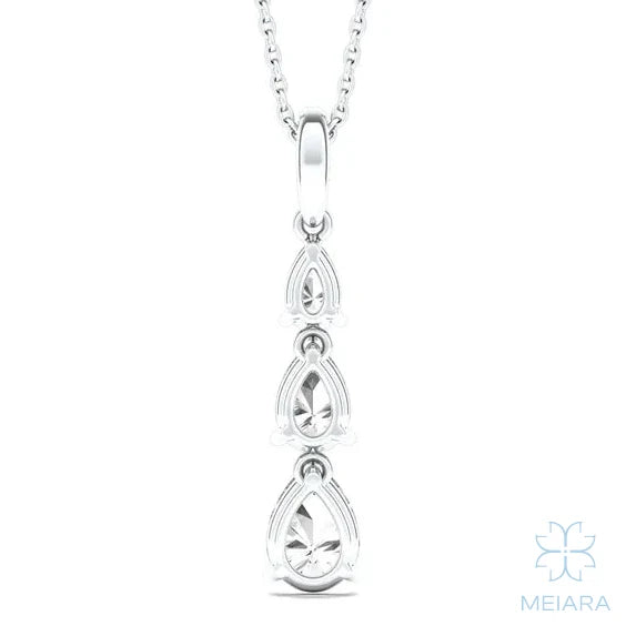 Pear Cascade Pendant - view 3
