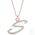 Eve Script Initial 'S' Pendant