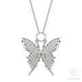 Lume Pavé Butterfly Pendant