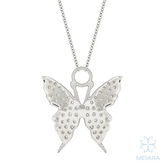Pavé Butterfly Pendant - view 3