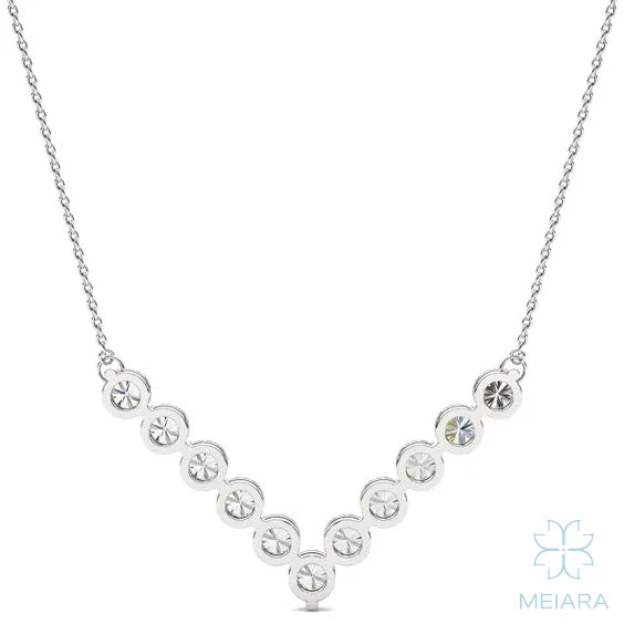 V-Bar Necklace - view 3