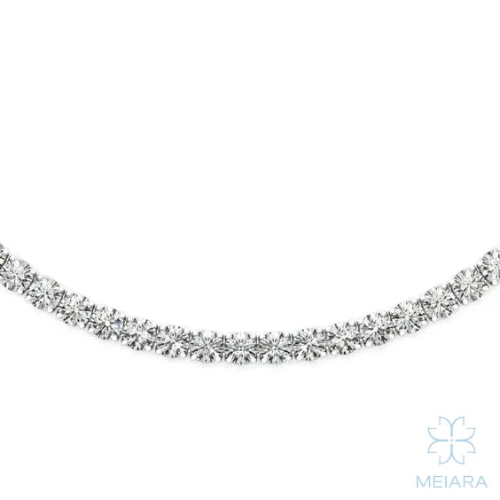 Daily Brilliance 16" Tennis Necklace - view 3