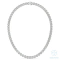 Eve Round Brilliant 18" Tennis Necklace