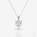 Eve Heart Cut Solitaire Pendant