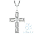 Eve Center Of Faith Emerald Cross Pendant
