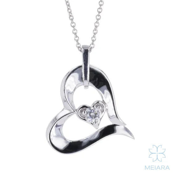 Eve 0.13 Double Heart Pendant