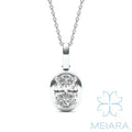 Lume Oval Bezel Illusion Pendant