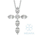 Eve Oval Cross Pendant