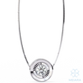 Eve Bezel Round Pendant