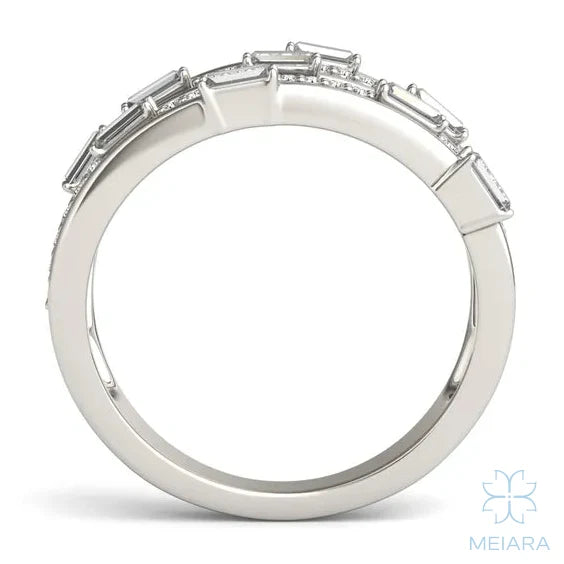 Illusion Stacked Ring - view 3