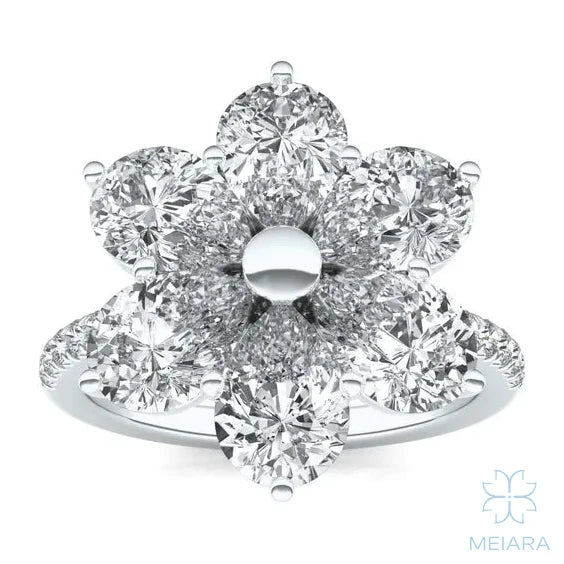 Fleur Éternelle Couture Cocktail Ring - view 1